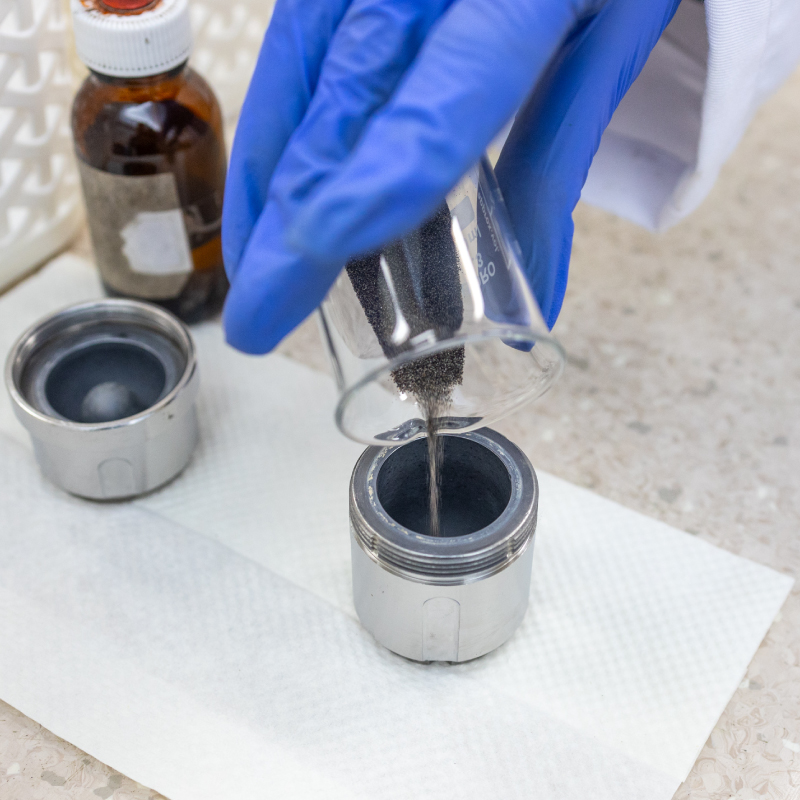 Laboratory analysis at SGCL
